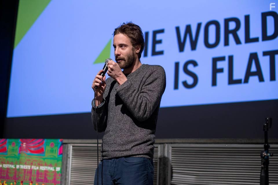Matteo Carrega Bertolini at an event for La terre est plate (2018)