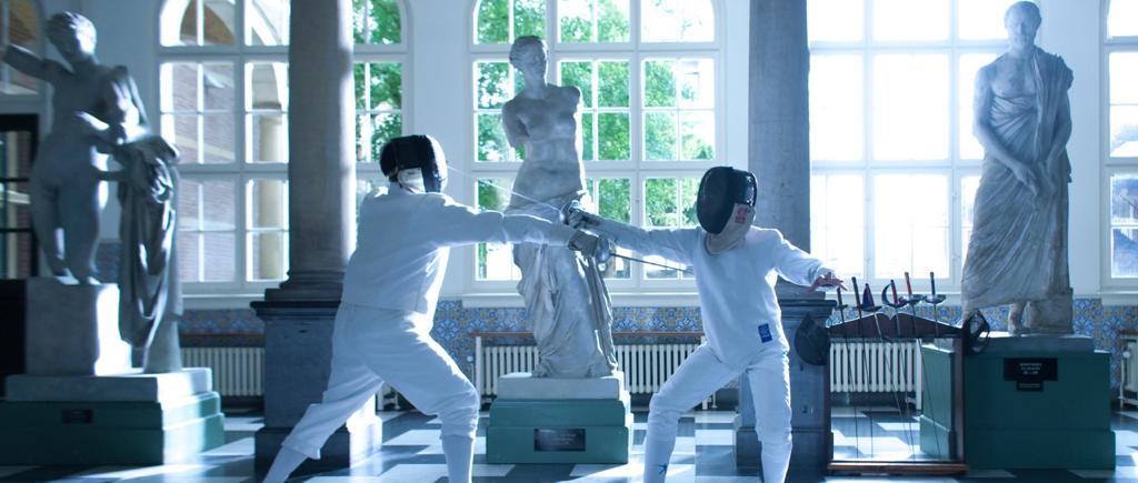 Karel Deruwe and Damian Hollander in Heer & Meester de Film (2018)