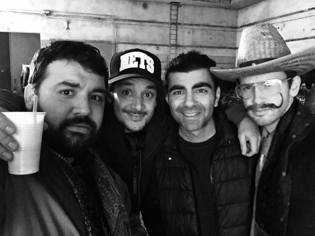 Fatih Akin, Franz Dinda, Sahin Eryilmaz, and Erkan Acar in Ronny & Klaid (2018)