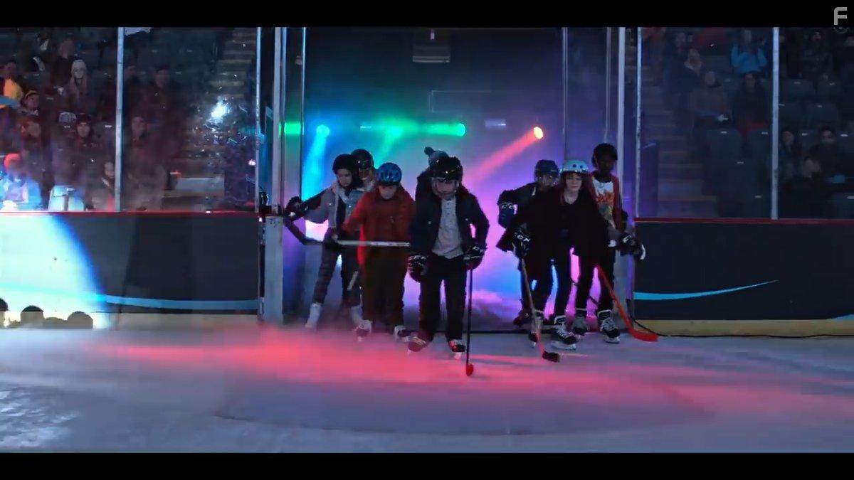 Brady Noon, Maxwell Simkins, Kiefer O'Reilly, and De'Jon Watts in The Mighty Ducks: Game Changers (2021)