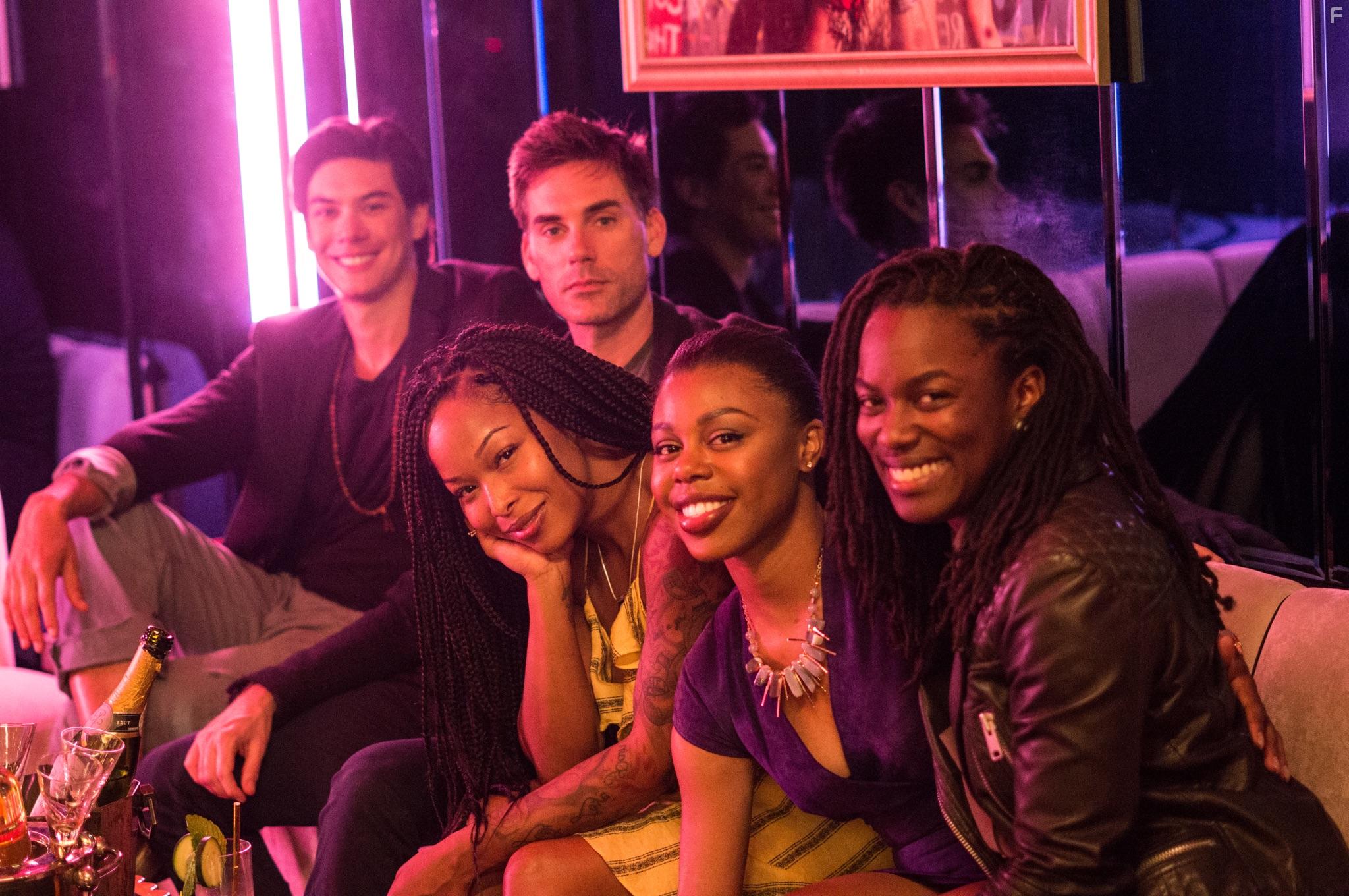 Drew Fuller, Ben Levin, Brittany S. Hall, Gail Bean, and Shatara Michelle Ford in Test Pattern (2019)