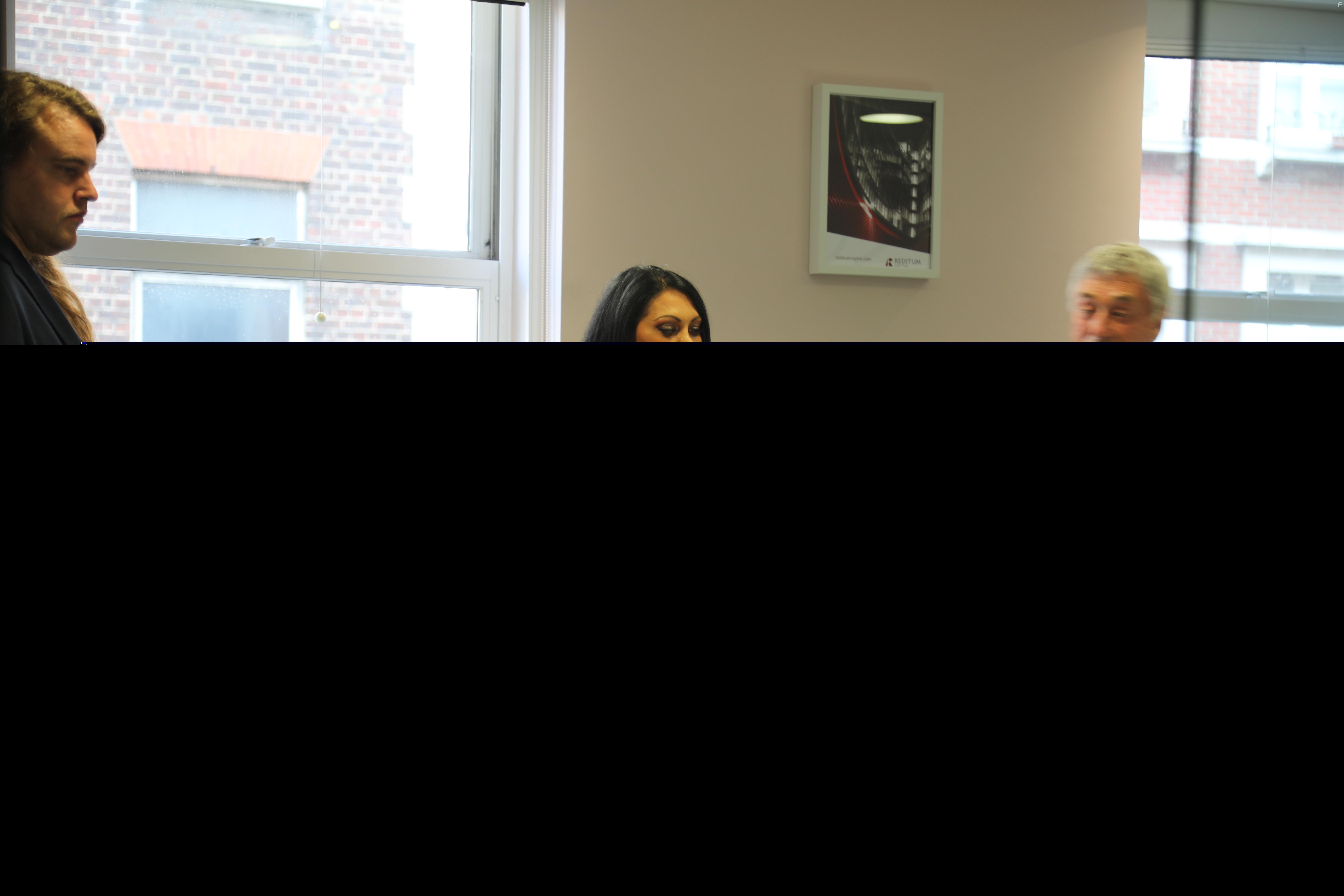 Julian Glover, Billy Murray, James Crow, and Jeanine Nerissa Sothcott in Nemesis (2021)