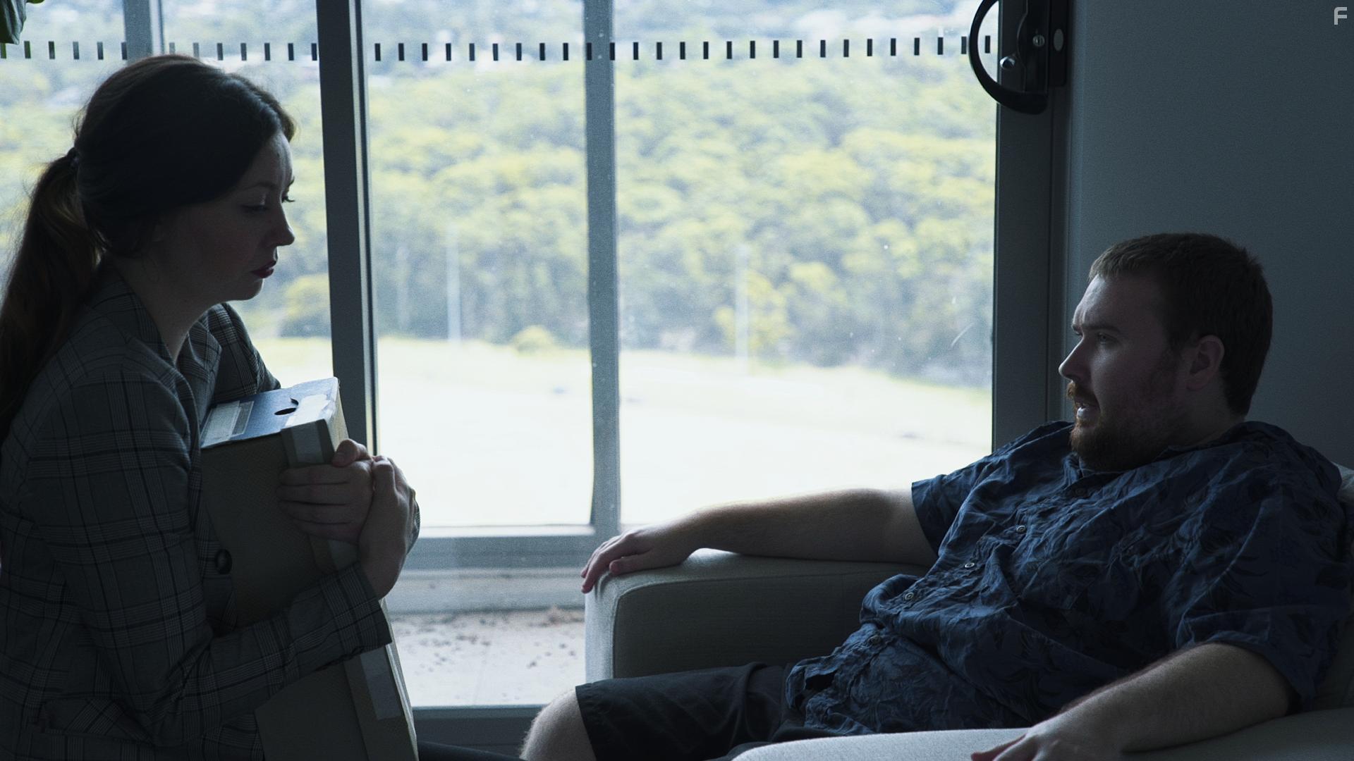 Keiron McDonald and Violet Shaw in Unleashing the Demons (2019)