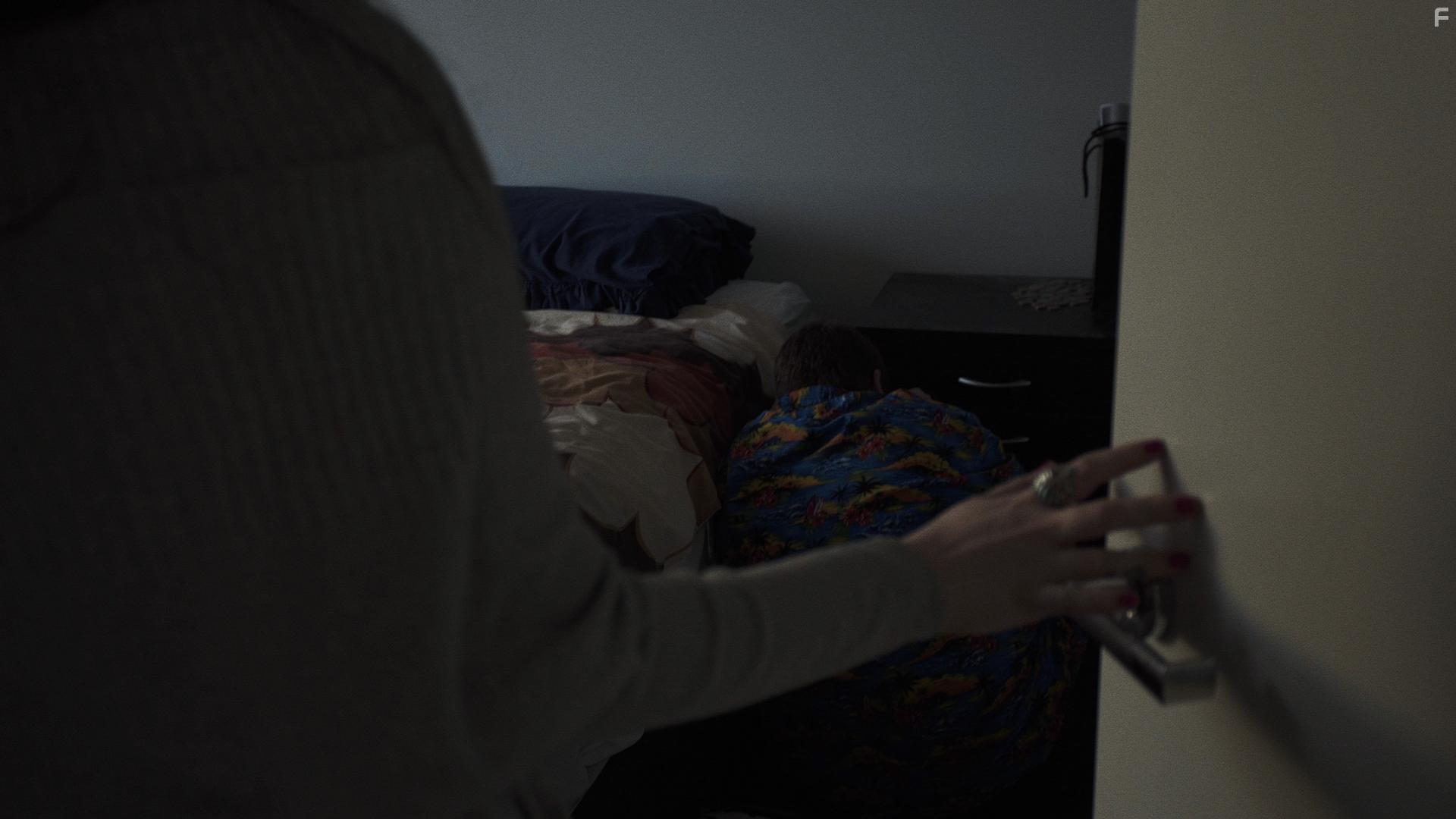 Keiron McDonald and Violet Shaw in Unleashing the Demons (2019)