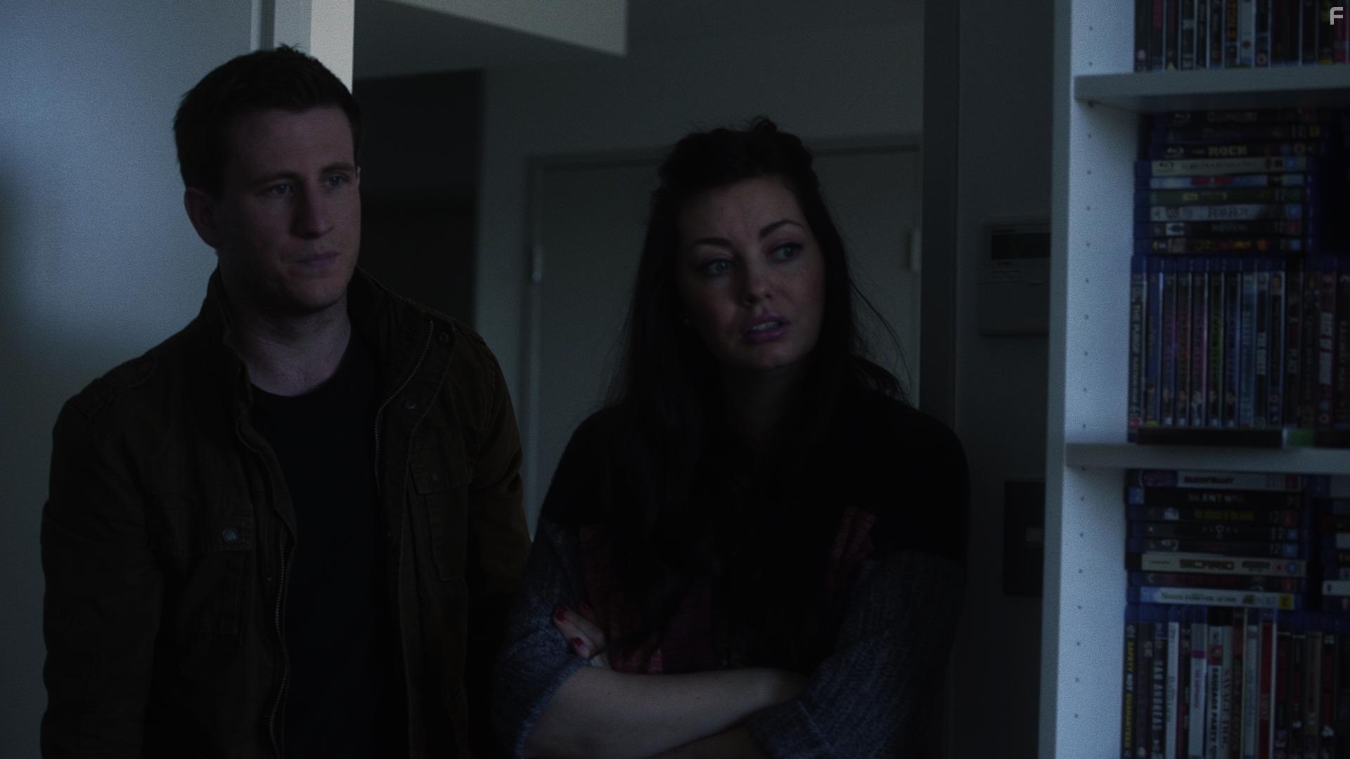 Hayden Geens and Violet Shaw in Unleashing the Demons (2019)