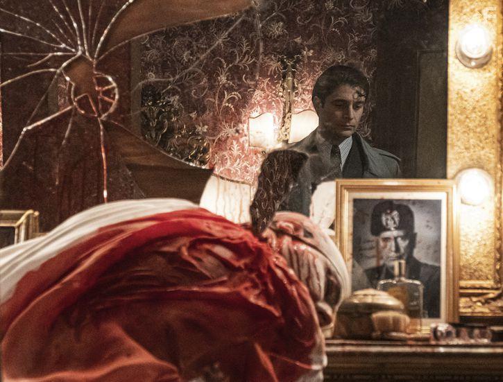 Lino Guanciale and Enzo Attanasio in Il Commissario Ricciardi (2021)