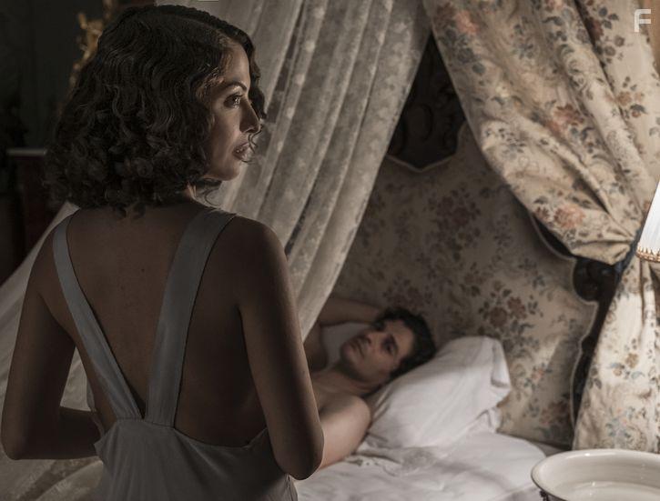 Lino Guanciale and Serena Iansiti in Il Commissario Ricciardi (2021)