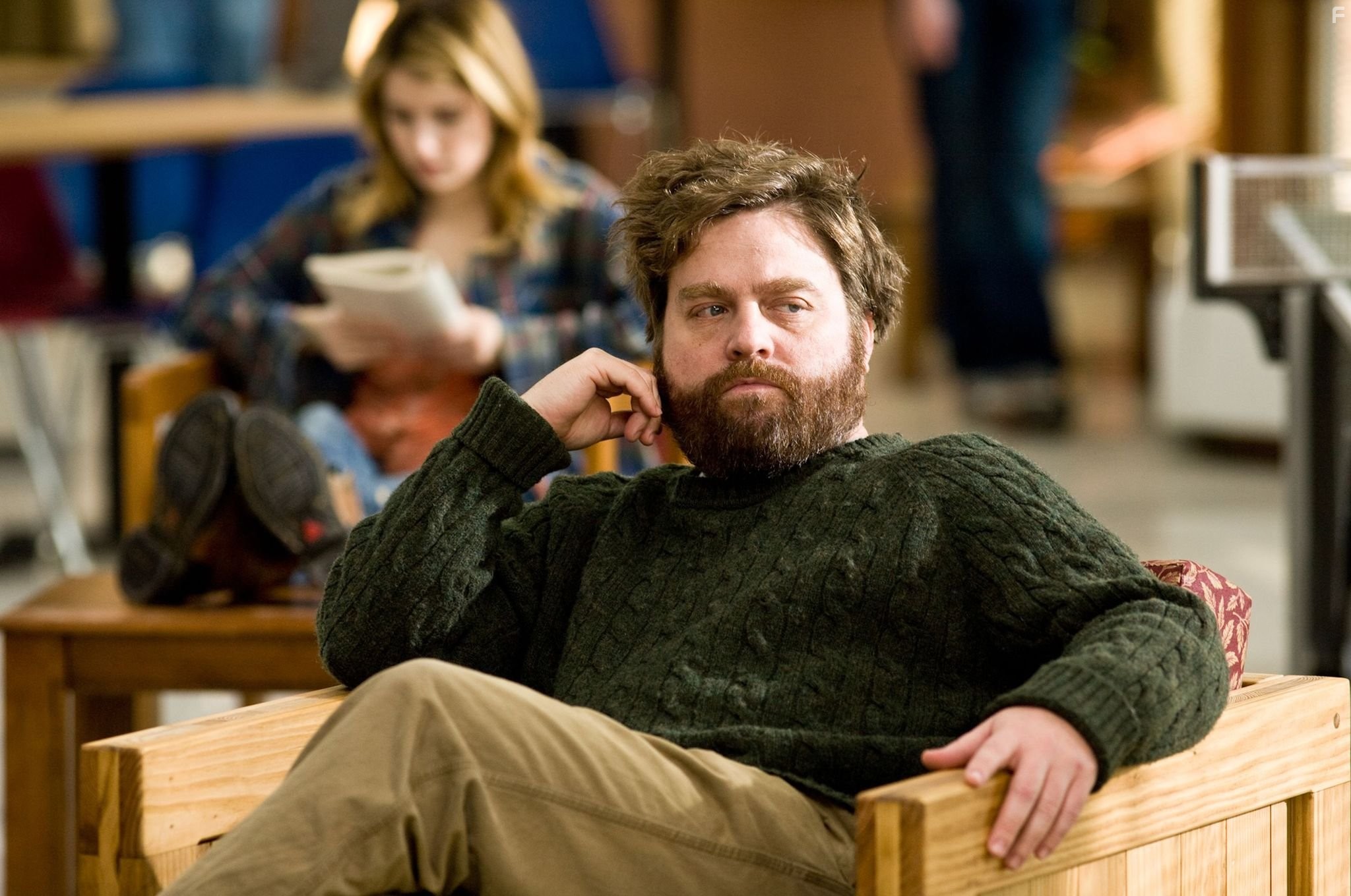 Zach Galifianakis in Это очень забавная история (2010)