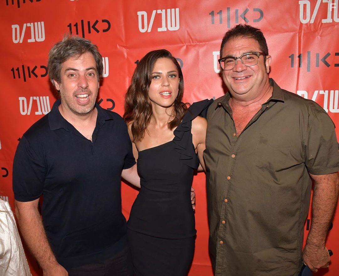 Uri Hochman, Maayan Blum, and Naomi Levov at an event for Shabas (2019)