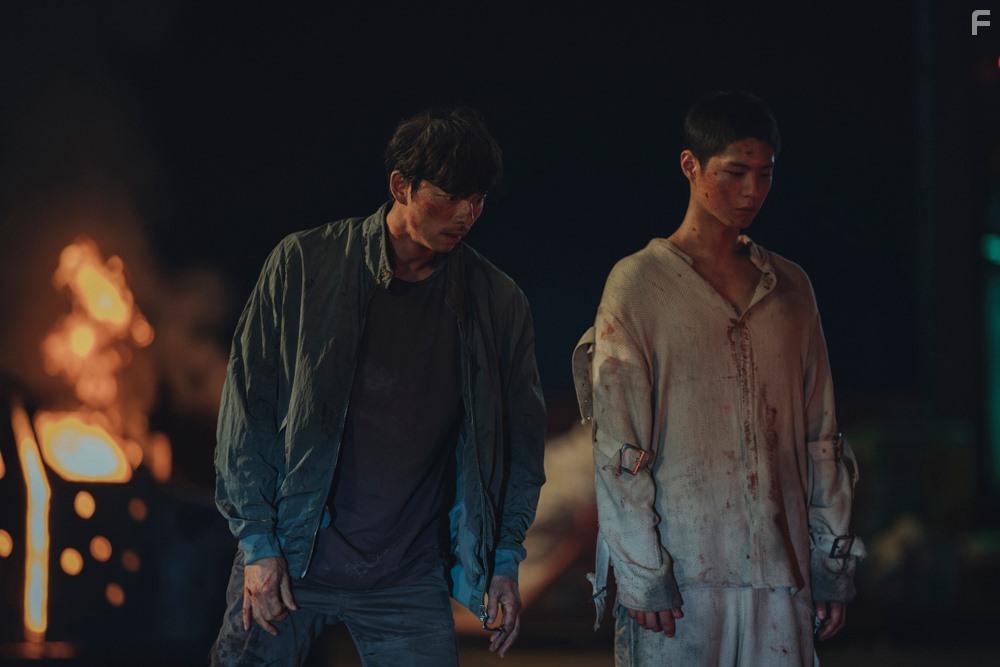 Gong Yoo and Park Bo-Gum in Seobok (2021)