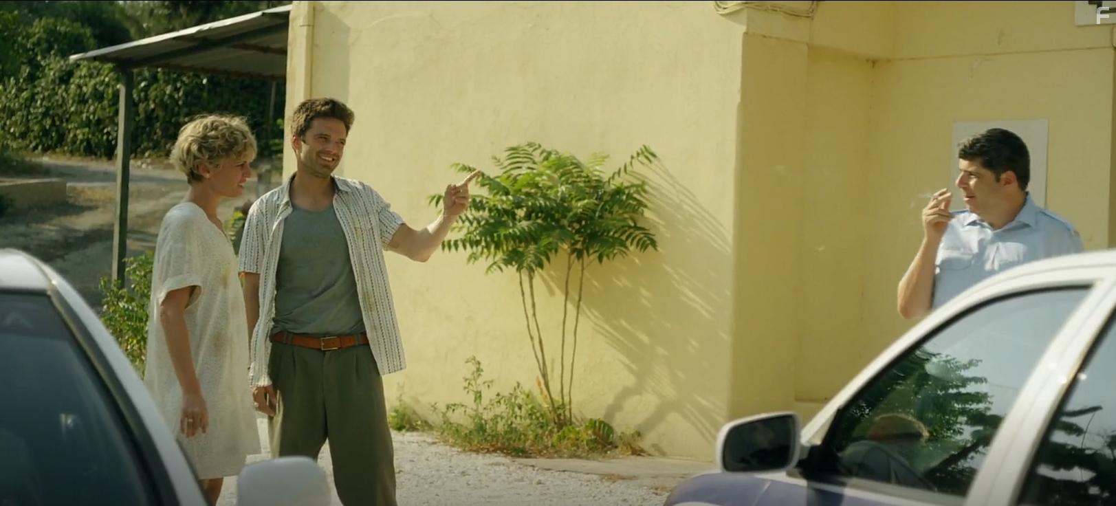 Sebastian Stan and Denise Gough in Monday (2020)