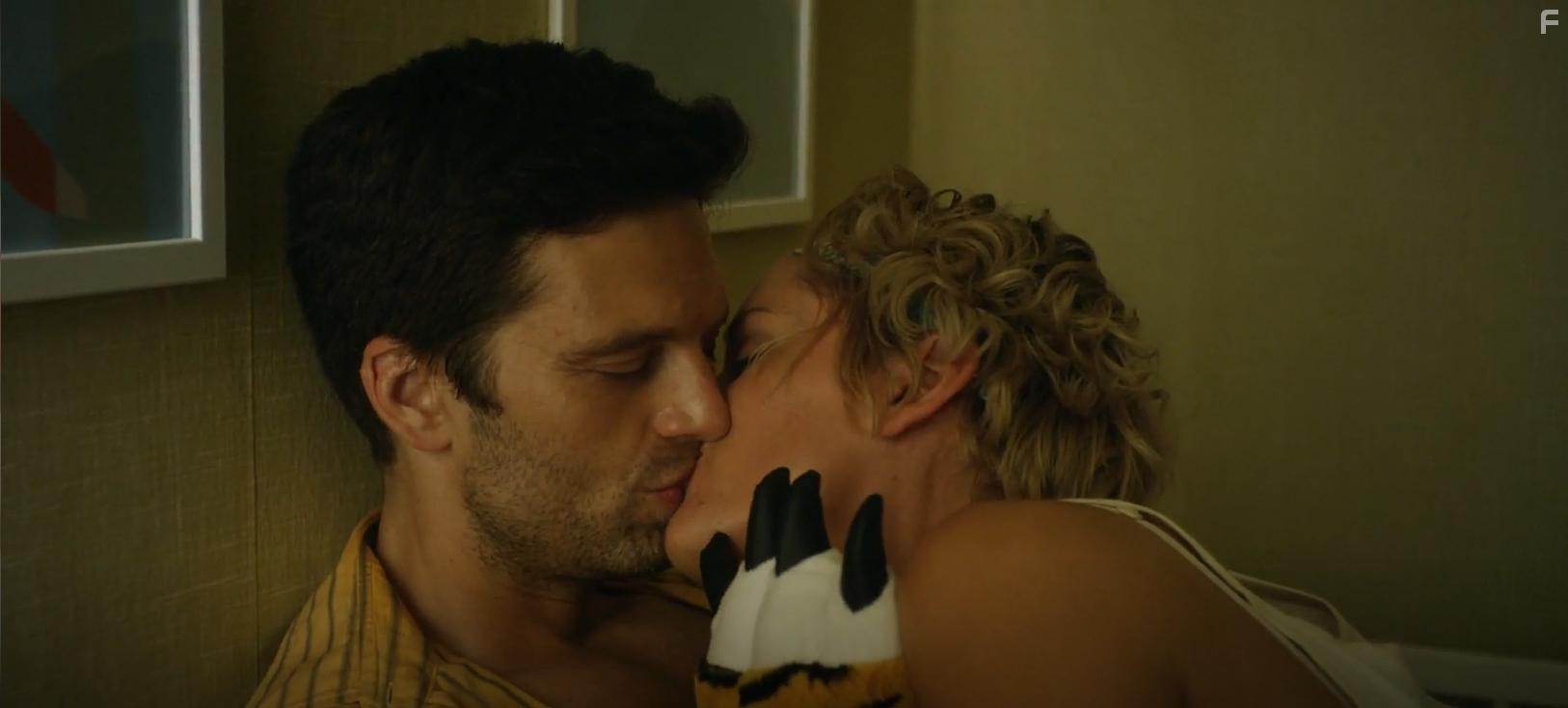Sebastian Stan and Denise Gough in Monday (2020)