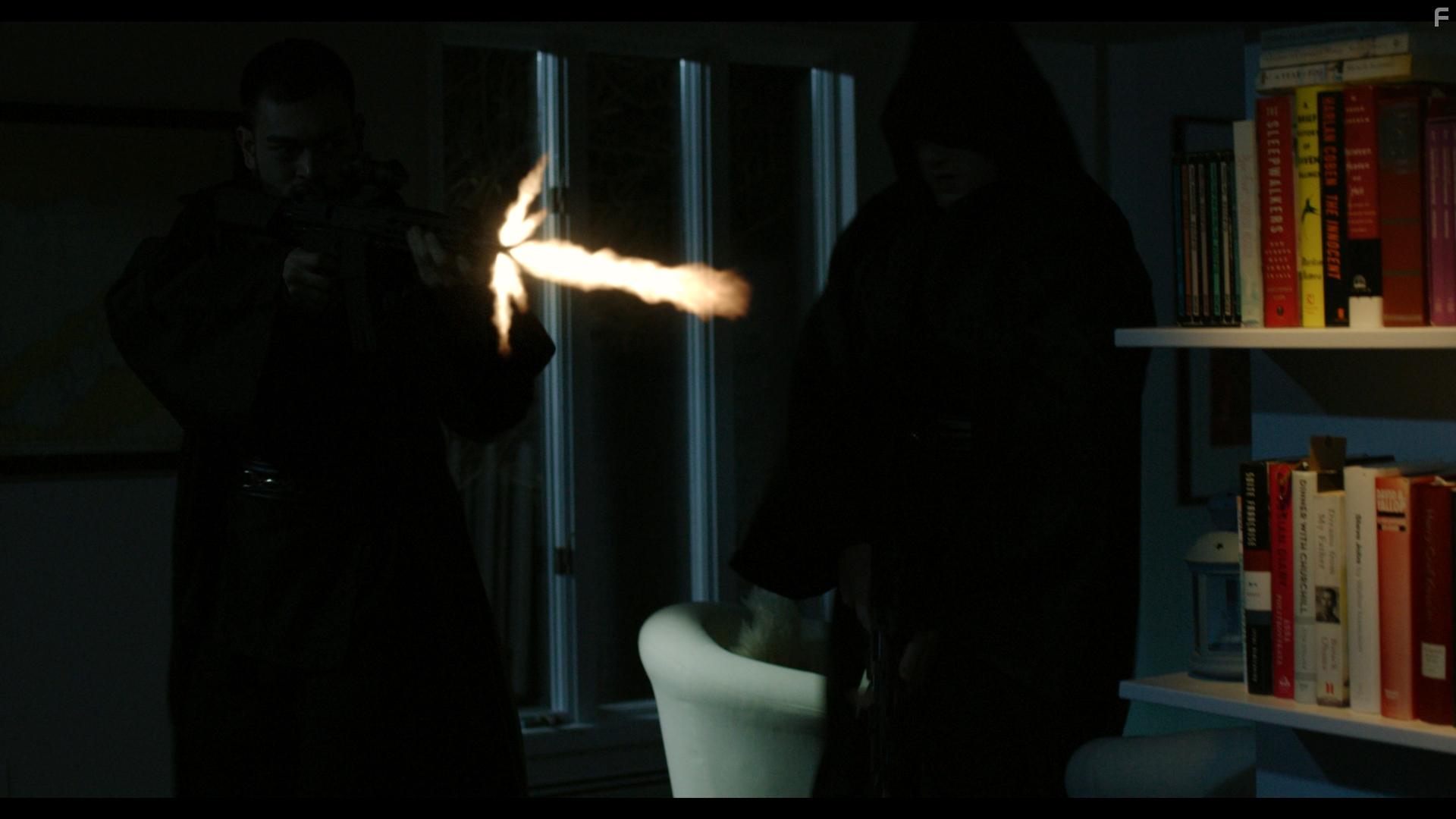 Christopher Spurrier and Miles Lobo in Black Friday Subliminal (2021)