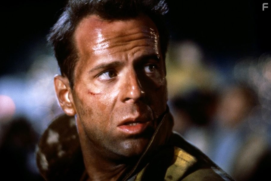 Bruce Willis in Крепкий орешек (1988)