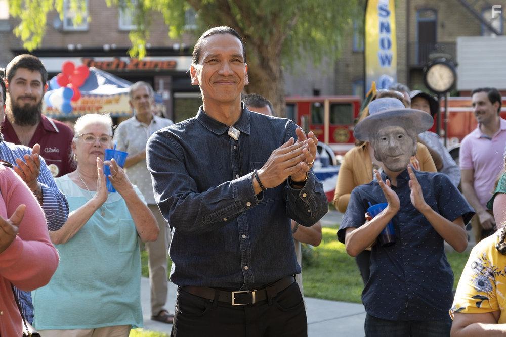 Michael Greyeyes in Rutherford Falls (2021)