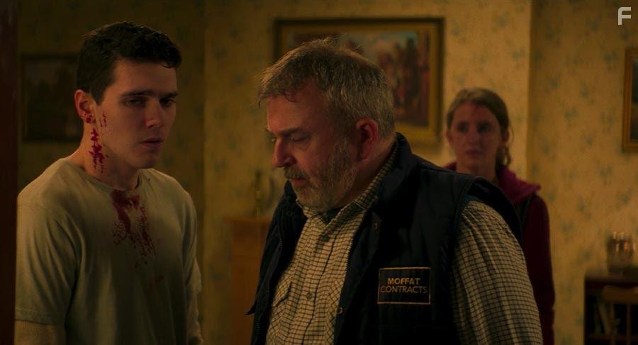 Nigel O'Neill, Louisa Harland, and Jack Rowan in Boys from County Hell (2020)