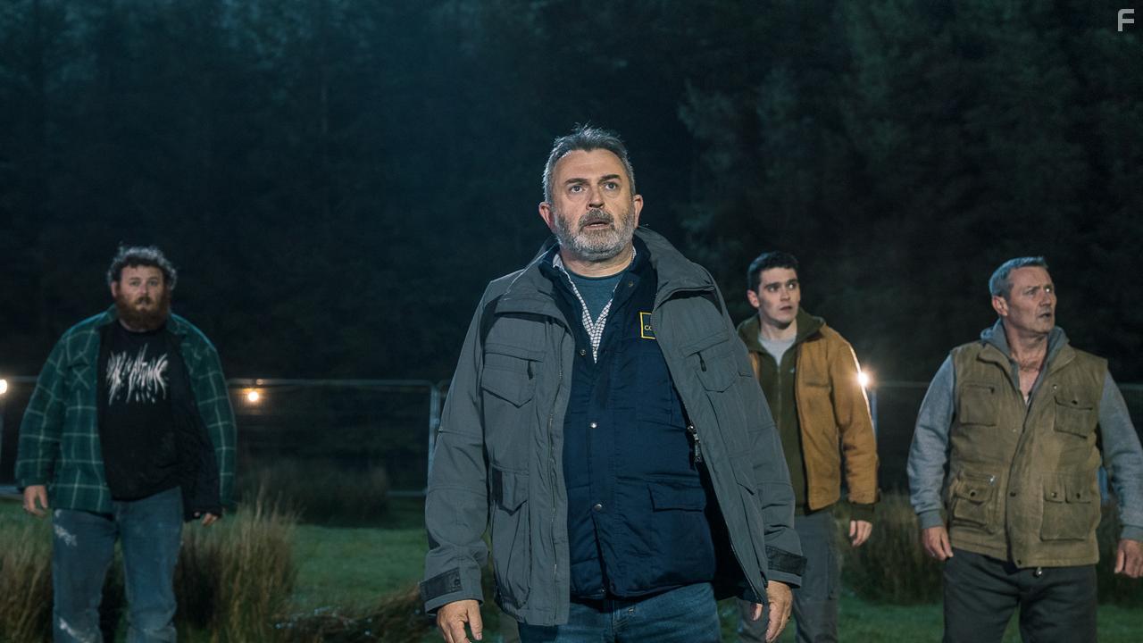 Marty Maguire, Nigel O'Neill, Michael Hough, and Jack Rowan in Boys from County Hell (2020)