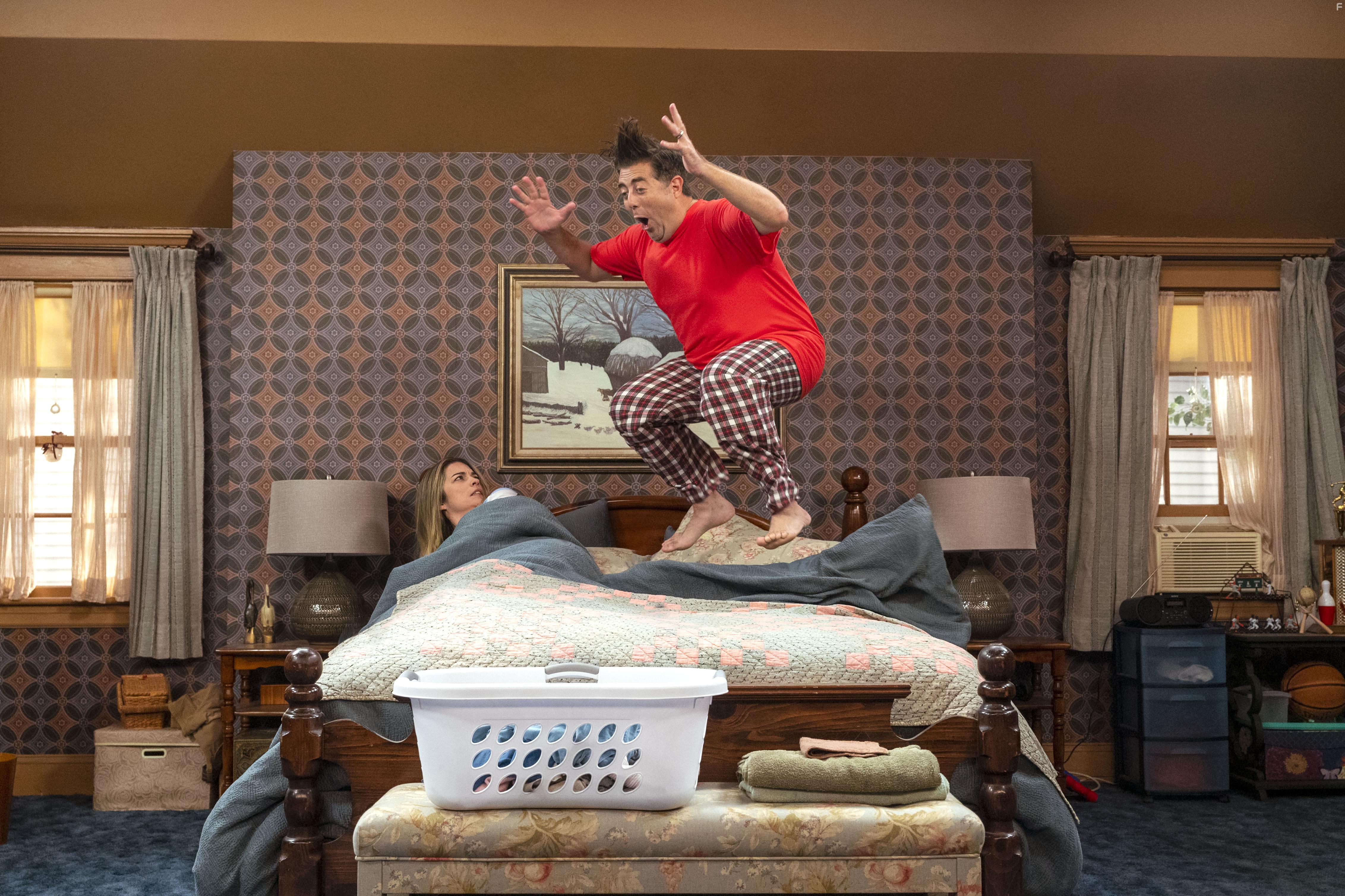 Annie Murphy and Eric Petersen in Kevin Can F**k Himself (2021)