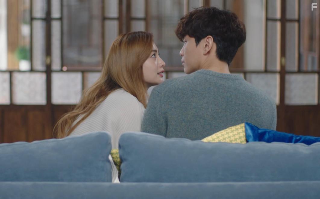 Lee Min-ki and Jin-Ah Im in Oh! Juinnim (2021)