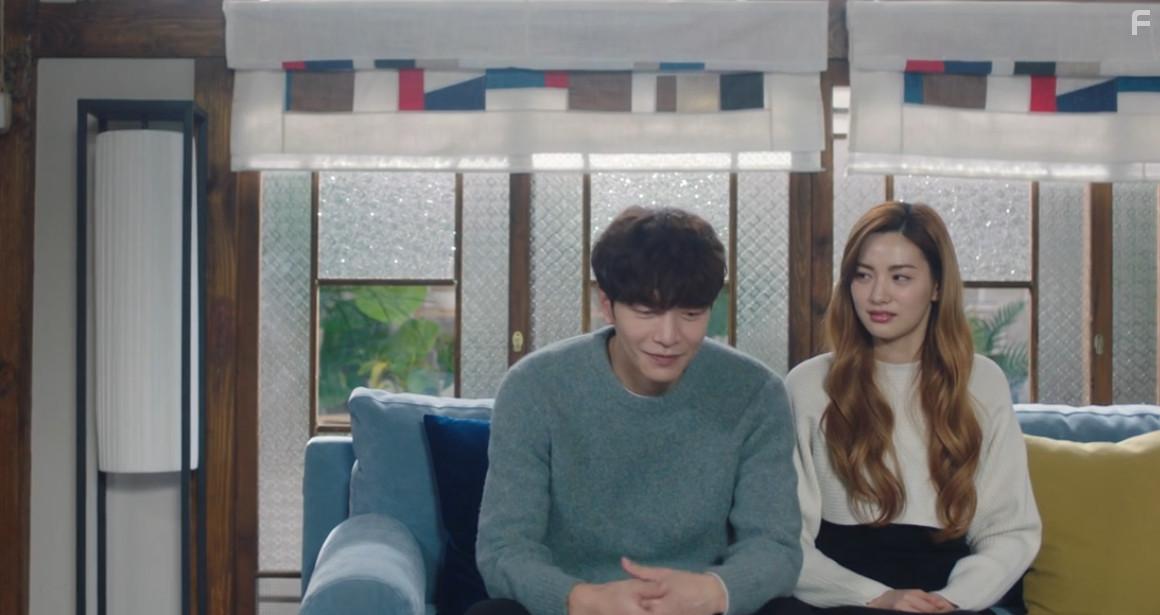 Lee Min-ki and Jin-Ah Im in Oh! Juinnim (2021)