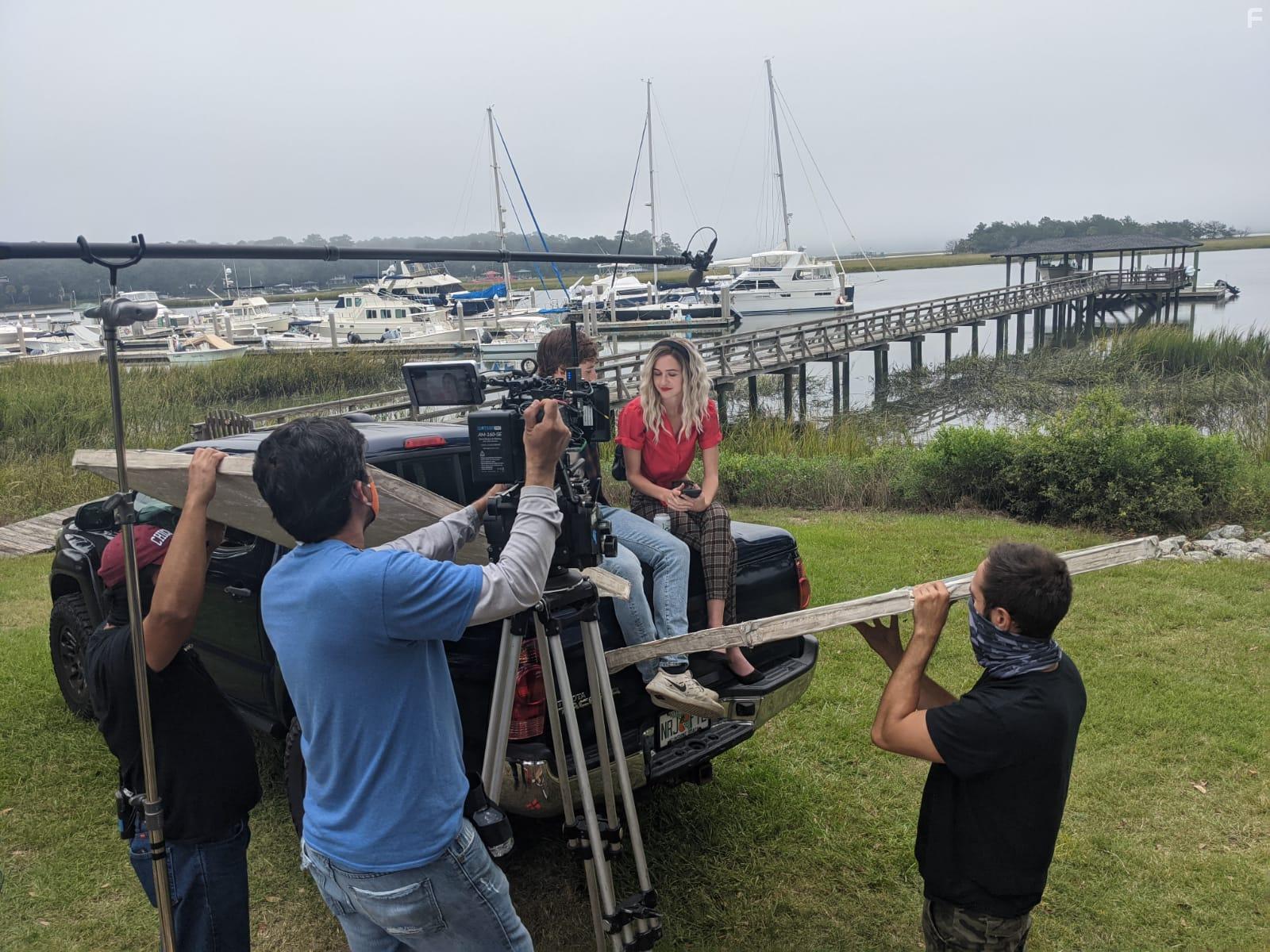 Jadon and Harlan filming “Friendship Never Dies”