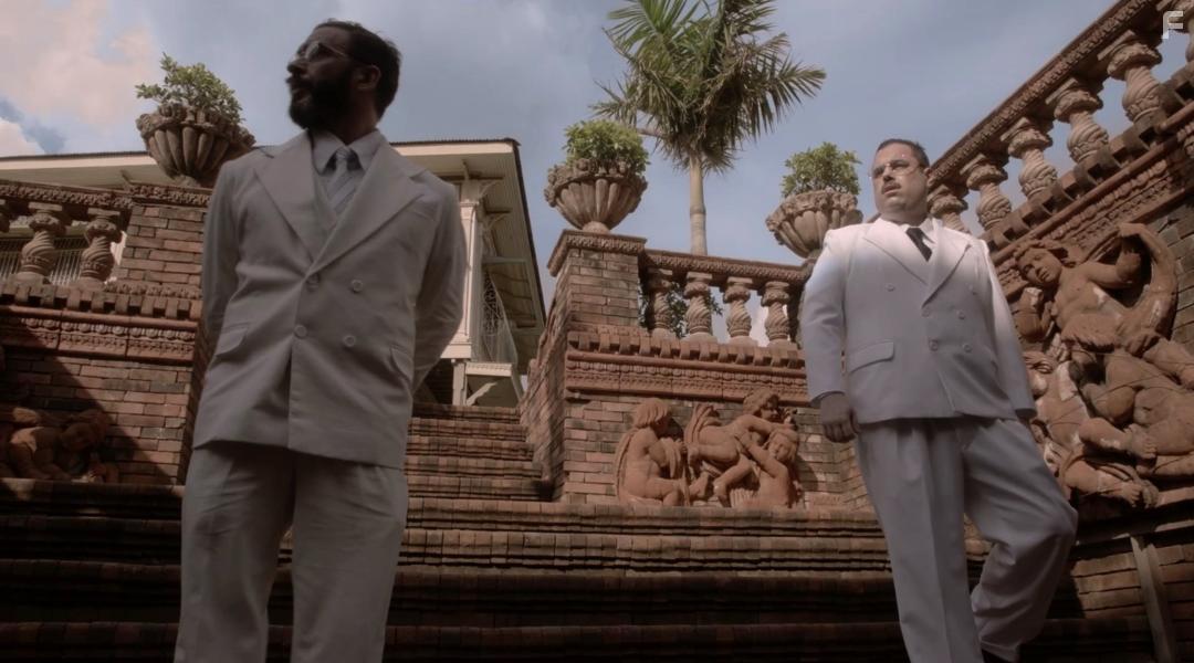 Billy Ray Gallion and Tony Ahn in Quezon's Game (2018)