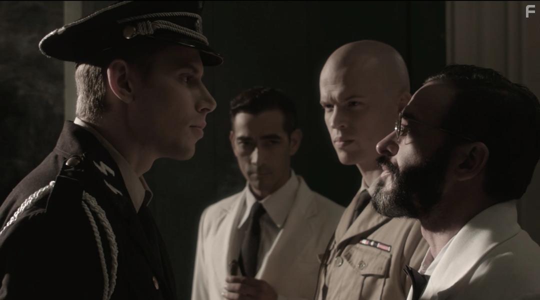 Raymond Bagatsing, Billy Ray Gallion, and David Bianco in Quezon's Game (2018)