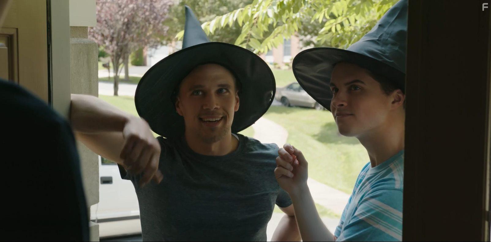 Jackson Trent and Chris Kozlowski in Bad Witch (2021)