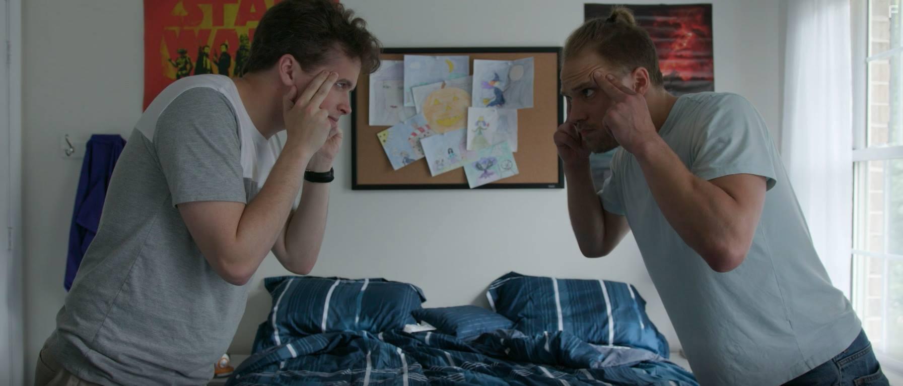 Jackson Trent and Chris Kozlowski in Bad Witch (2021)