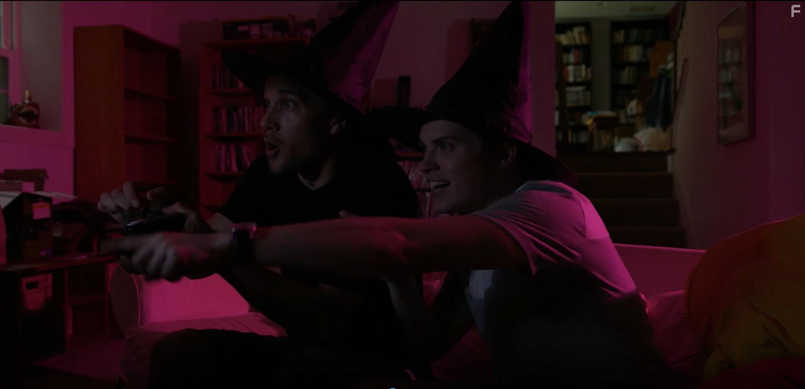 Jackson Trent and Chris Kozlowski in Bad Witch (2021)