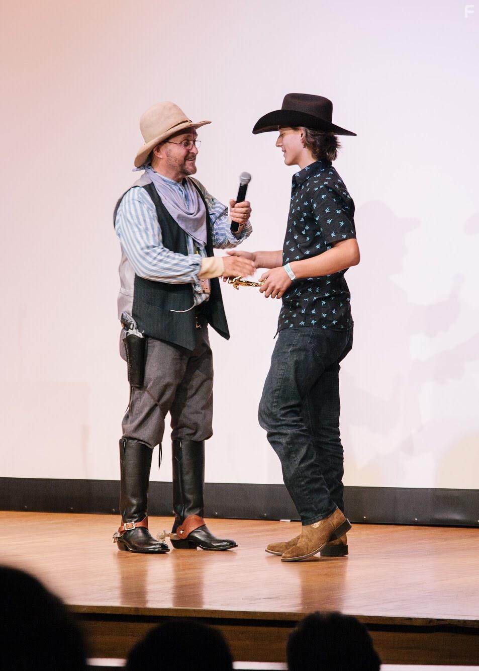 Nico Ford at an event for Technicolour Daydream (2018)