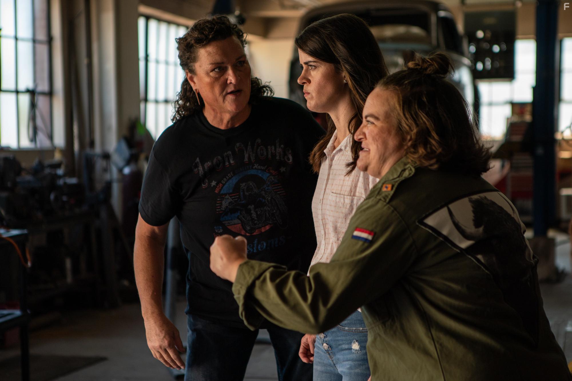 Dot-Marie Jones, Betsy Sodaro, and Mary Holland in Golden Arm (2020)