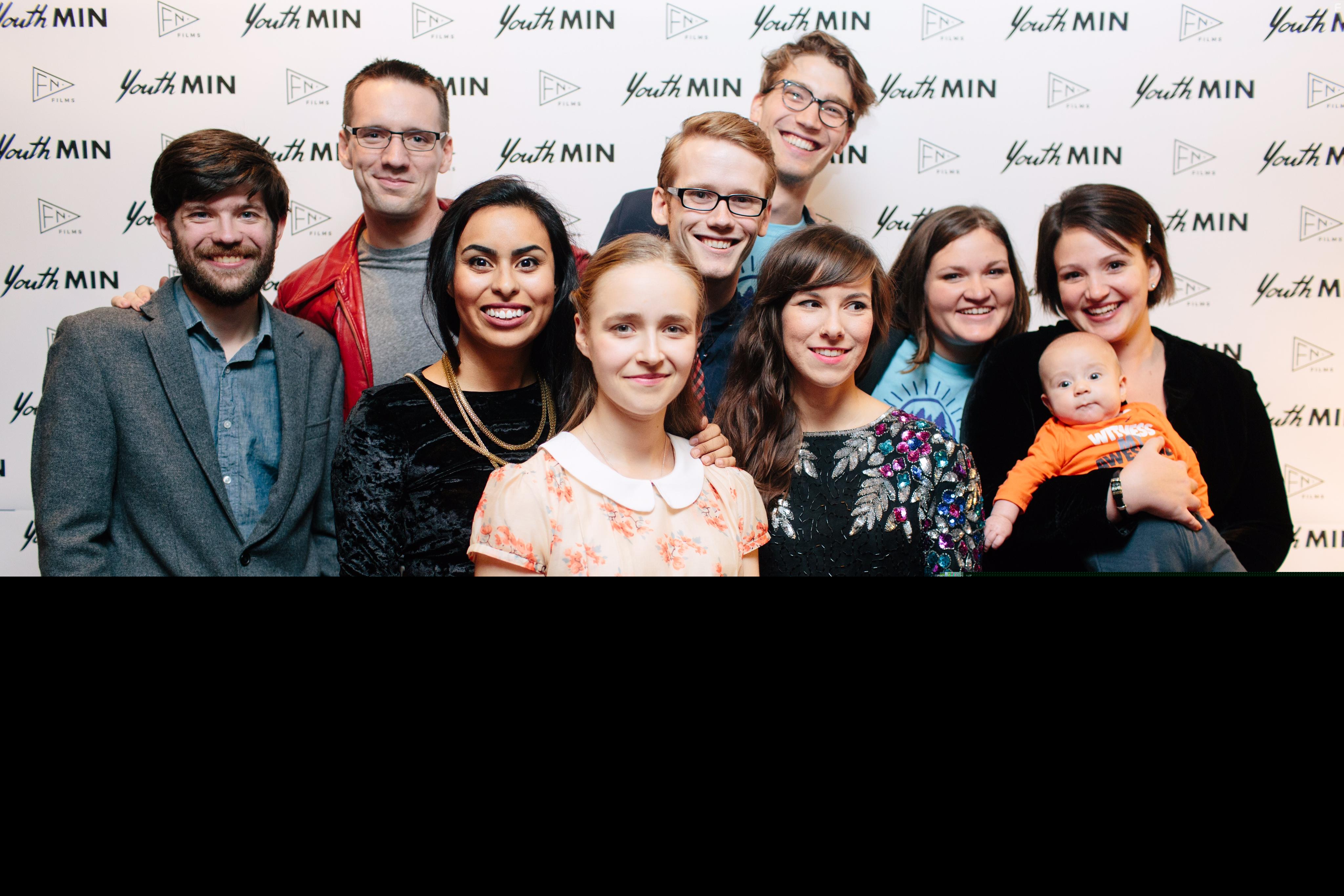 Arielle Cimino, Jeff Ryan, Will Martin, and Tori Hines at an event for YouthMin (2018)