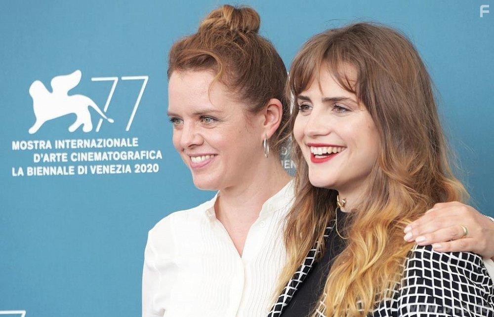 Julia von Heinz and Mala Emde at an event for Und morgen die ganze Welt (2020)