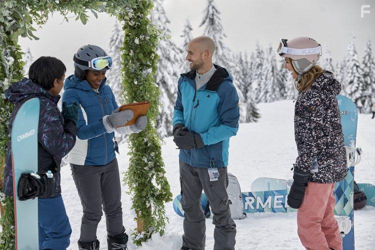 Lossen Chambers, Rukiya Bernard, Taylor Cole, and Jack Turner in One Perfect Wedding (2021)