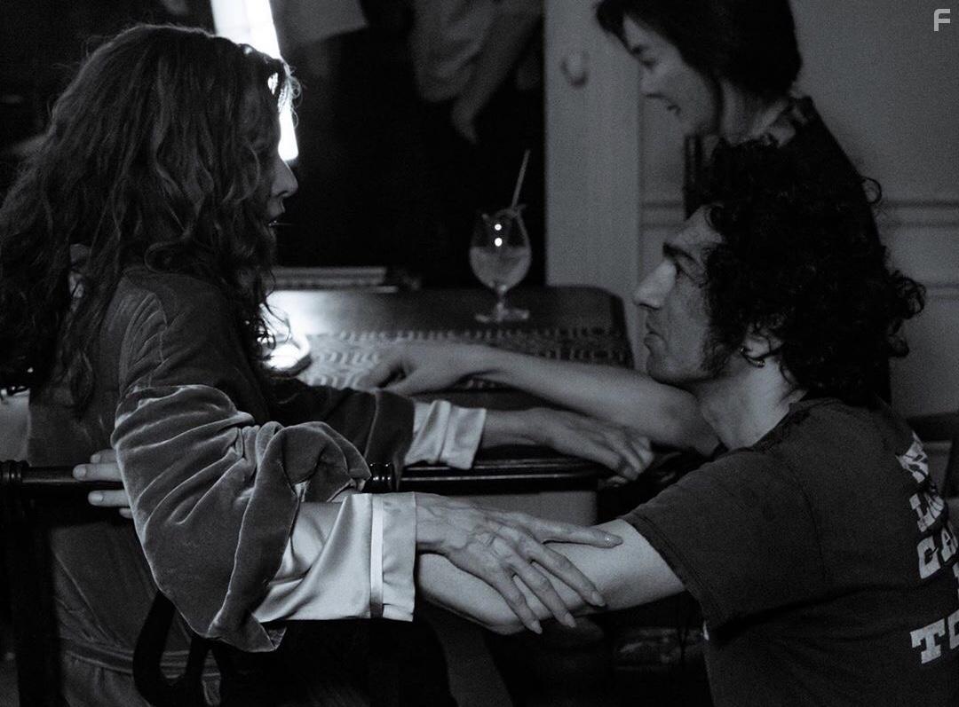 Michelle Pfeiffer, Azazel Jacobs, and Valerie Mahaffey in French Exit (2020)