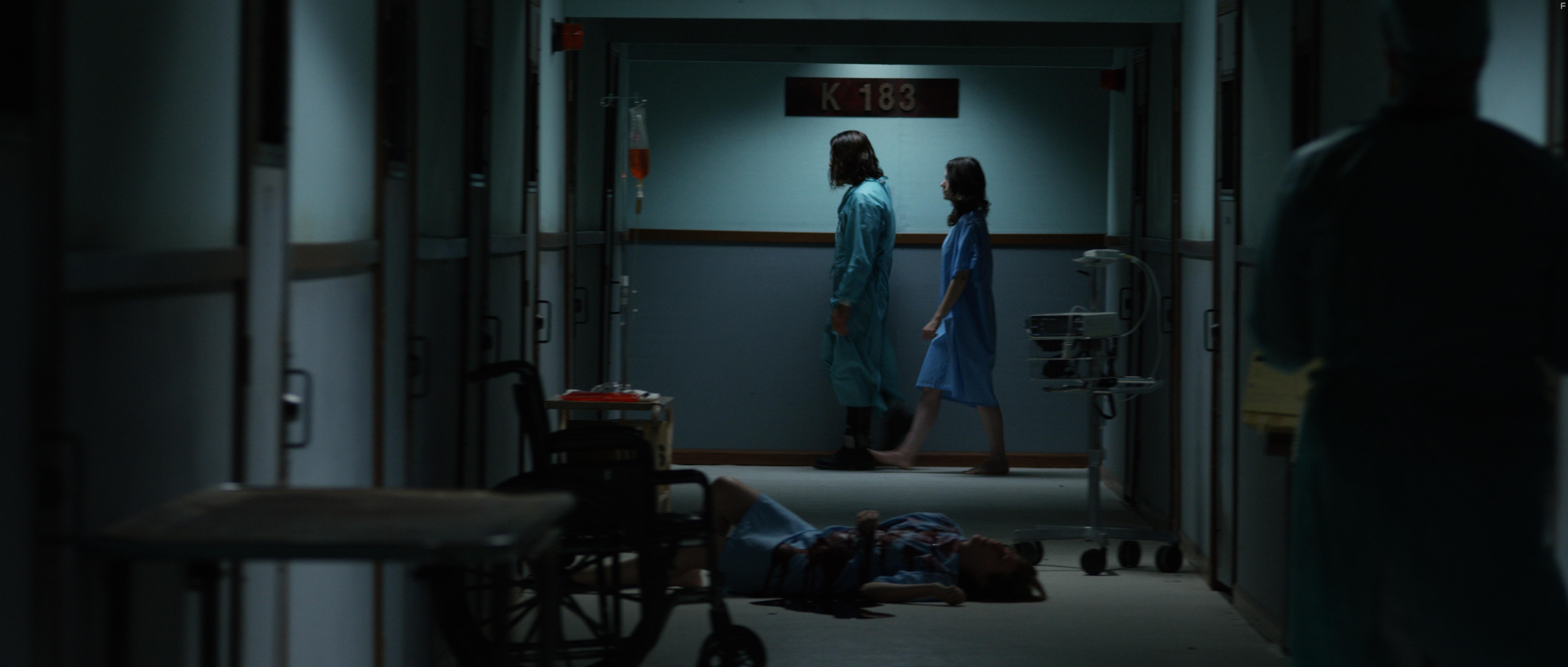 Ashlynn Yennie and Scott Alin in Antidote (2021)