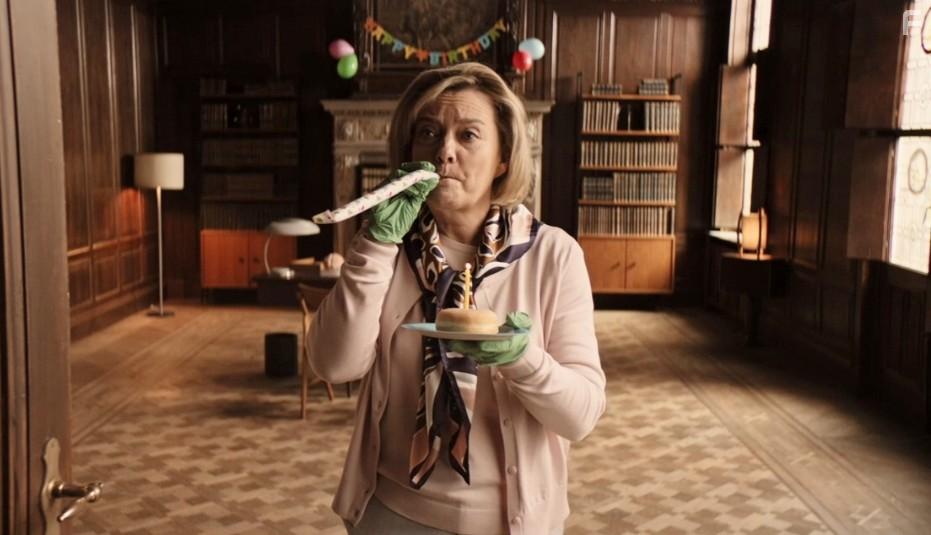 Sarah Woodward in Professor T (2021)