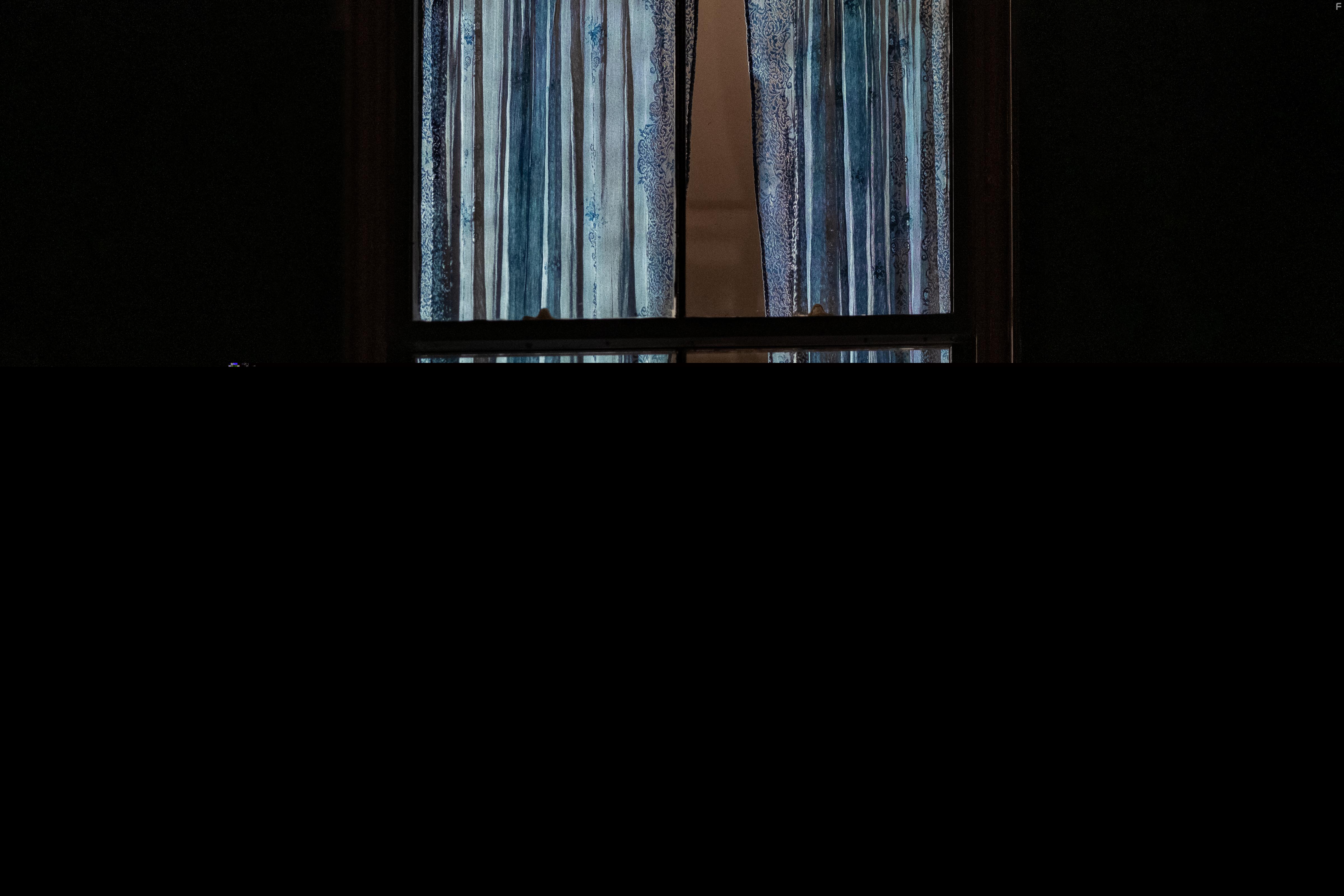 Amy Adams and Anna Fox in The Woman in the Window (2021)