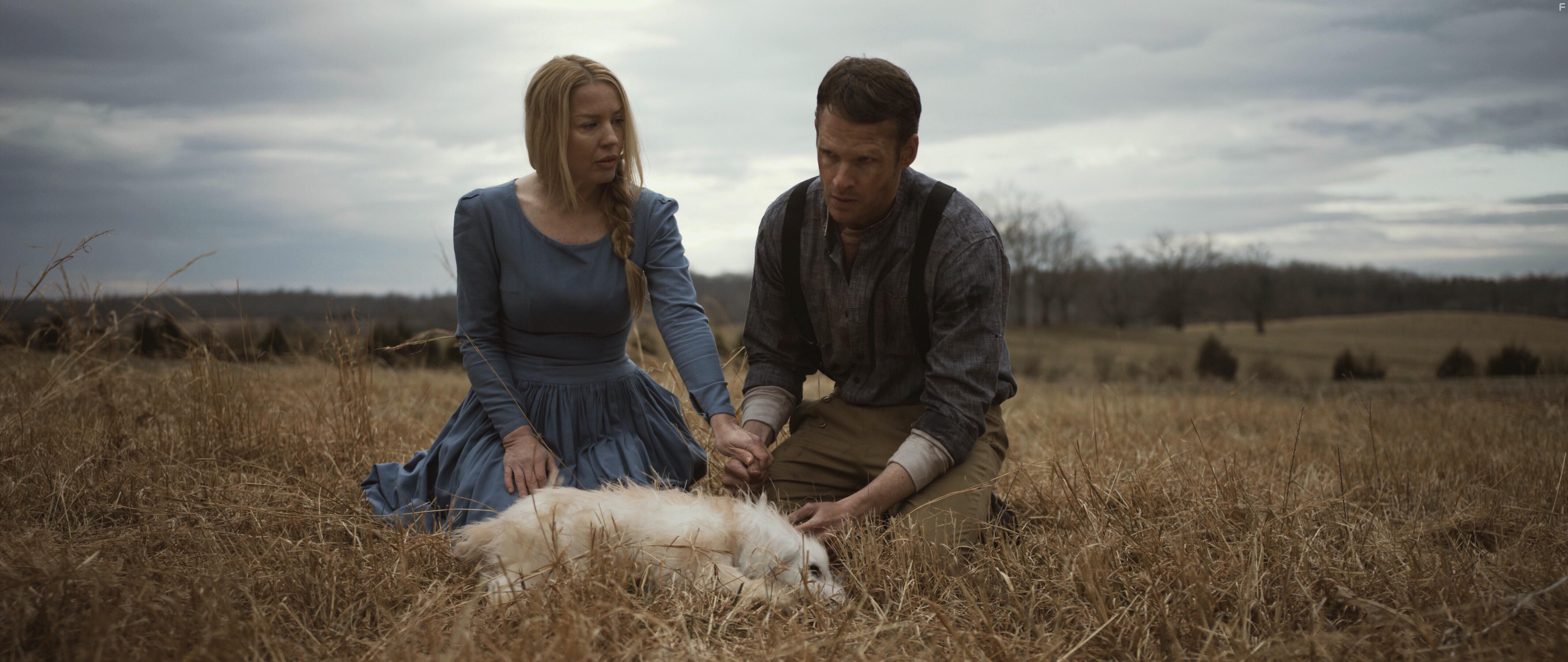 Leslie Mills and Isaiah Stratton in Potter's Ground (2021)