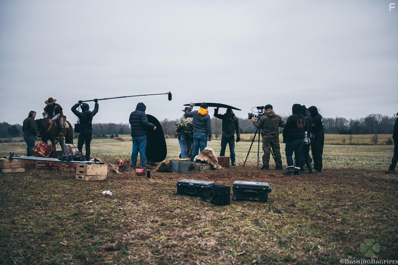 Joshua Shreve, Isaiah Stratton, and Loren Anthony in Potter's Ground (2021)