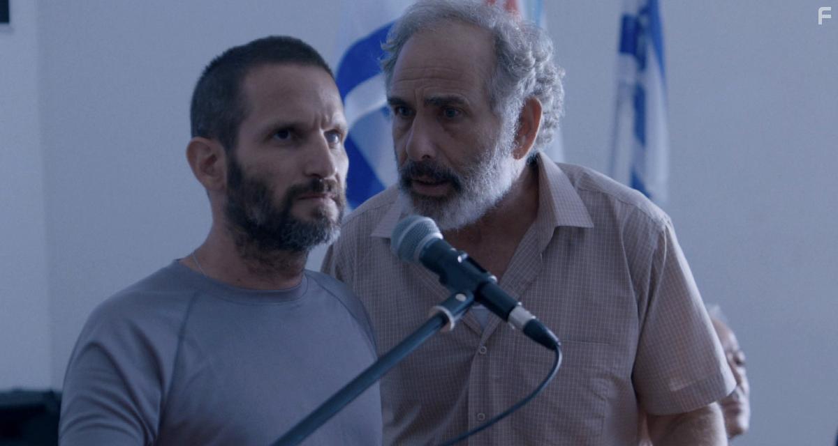 Shai Avivi and Guri Alfi in Black Space (2020)