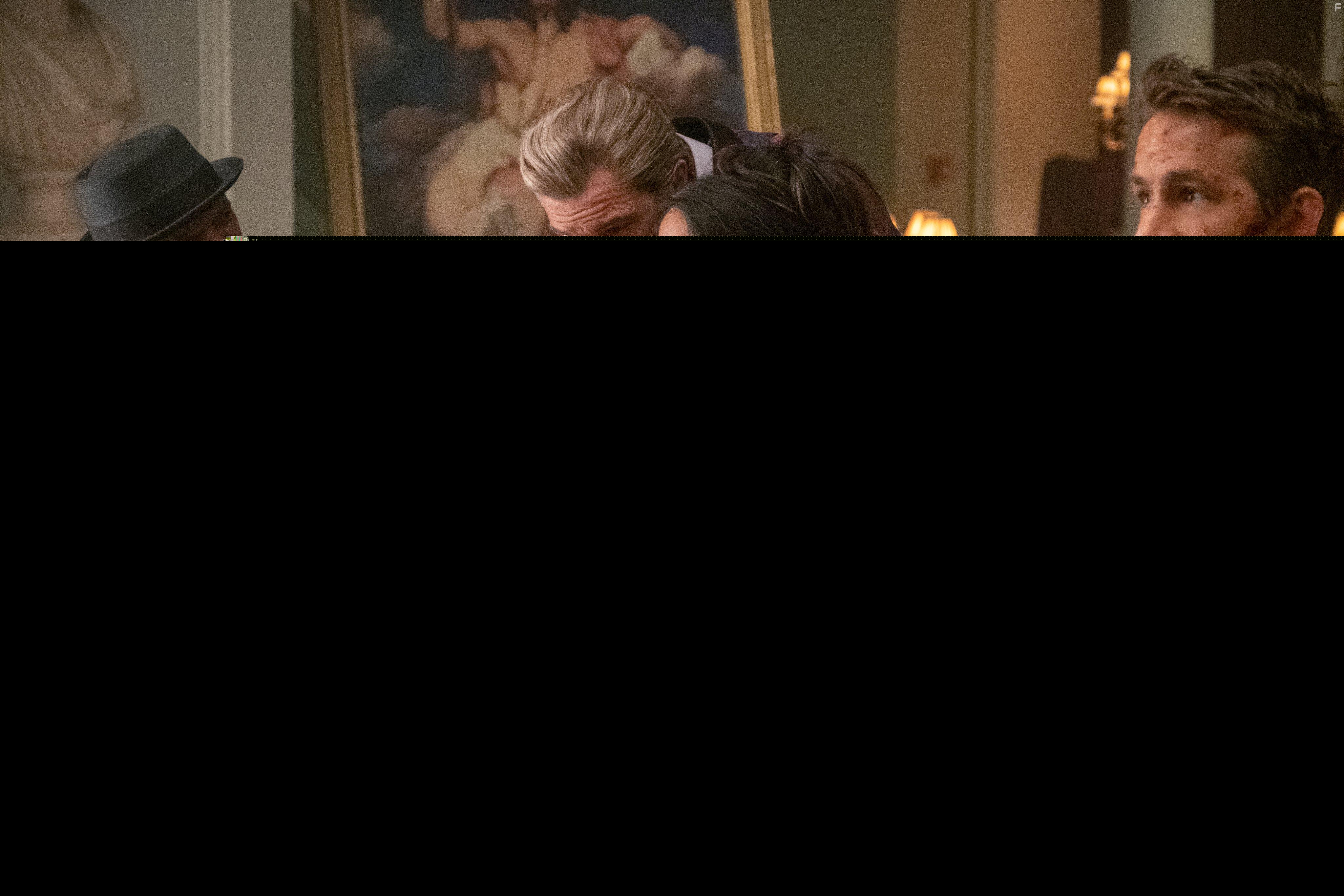 Antonio Banderas, Salma Hayek, Samuel L. Jackson, and Ryan Reynolds in Hitman's Wife's Bodyguard (2021)