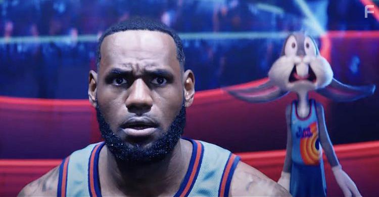 Jeff Bergman and LeBron James in Space Jam: A New Legacy (2021)