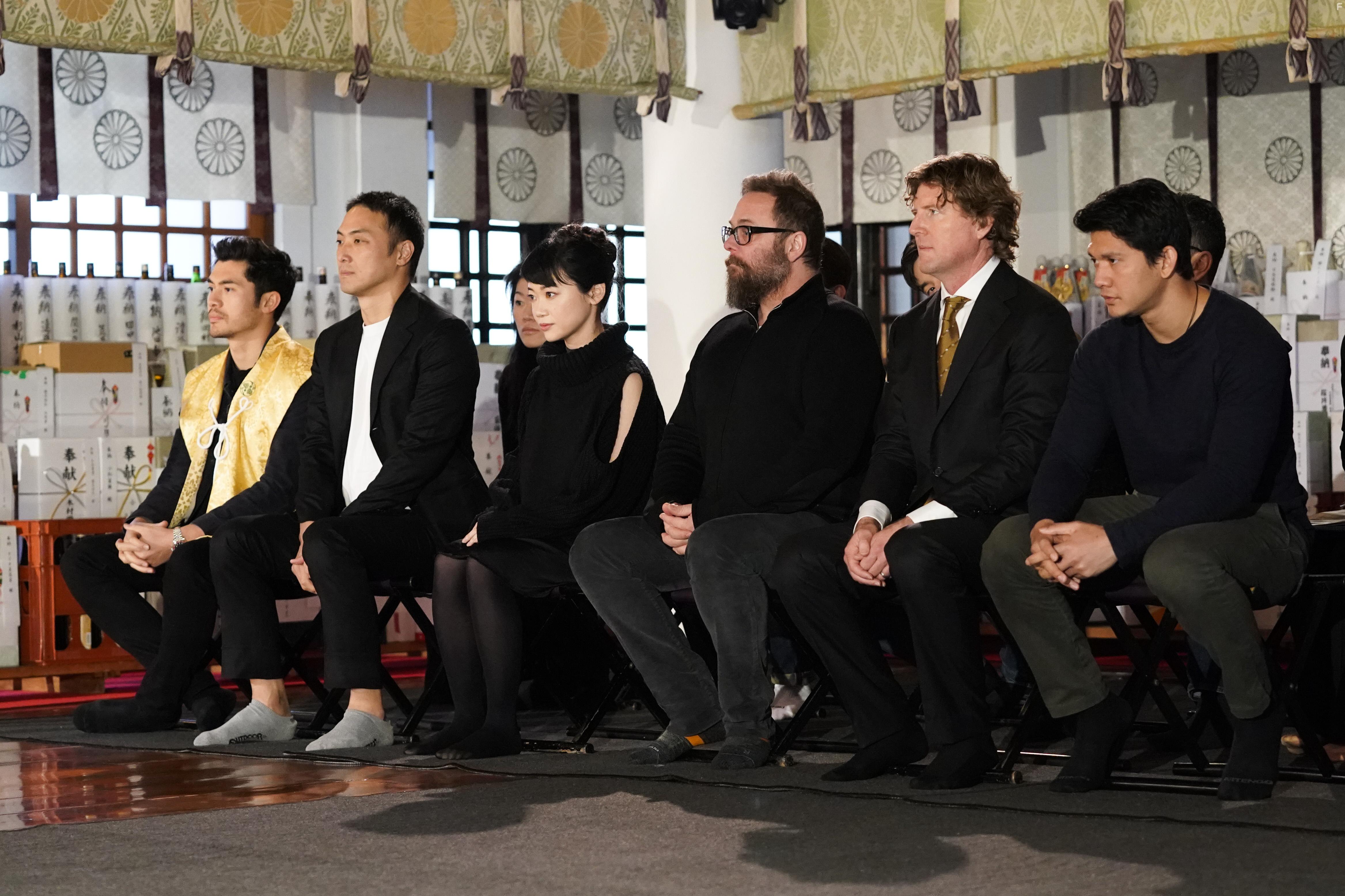 Iko Uwais and Christopher Jue in Snake Eyes: G.I. Joe Origins (2021)