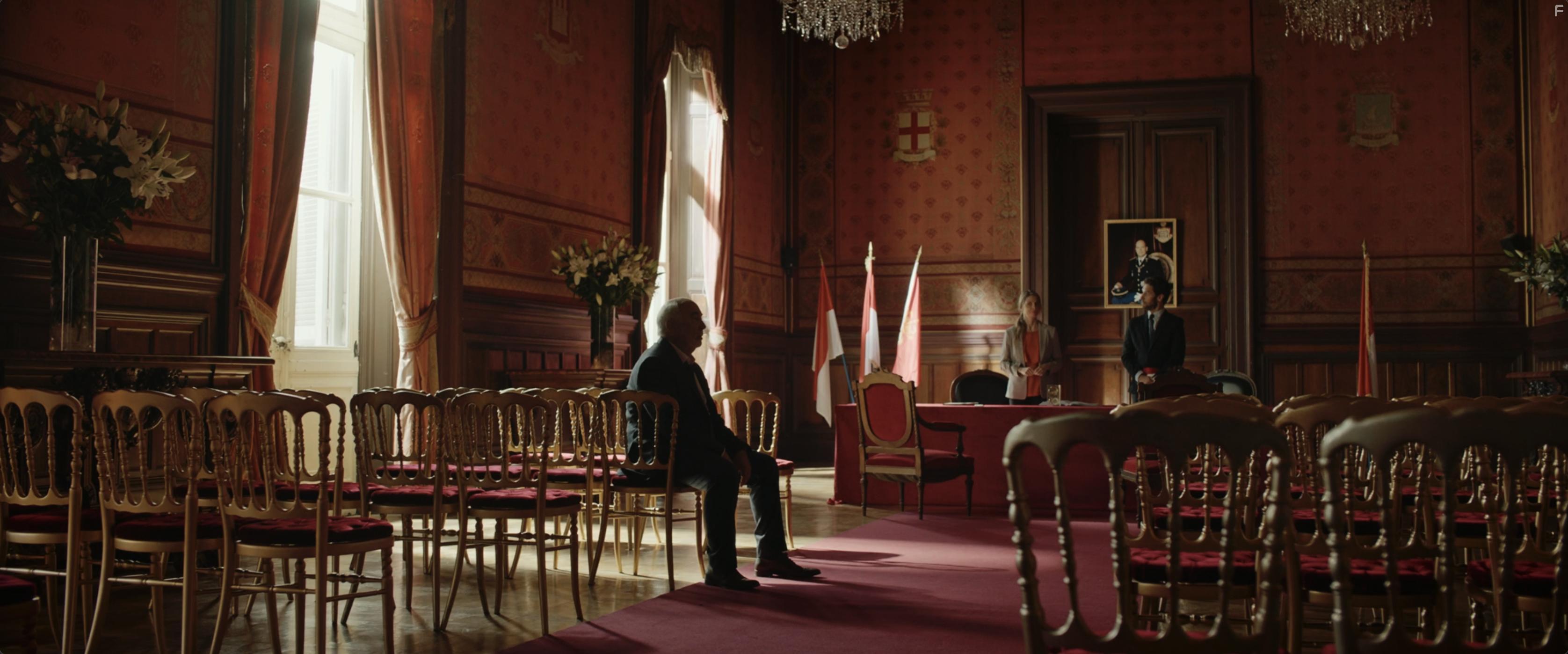 Laurent Baudens, Nicolas Cuche, Grard Jugnot, Gal Nouaille, and Tristan Tortuyaux in Pourris gts (2021)