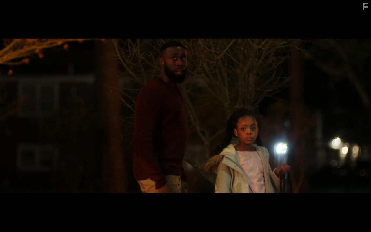 Tosin Morohunfola and Amanda Christine in Black Box (2020)