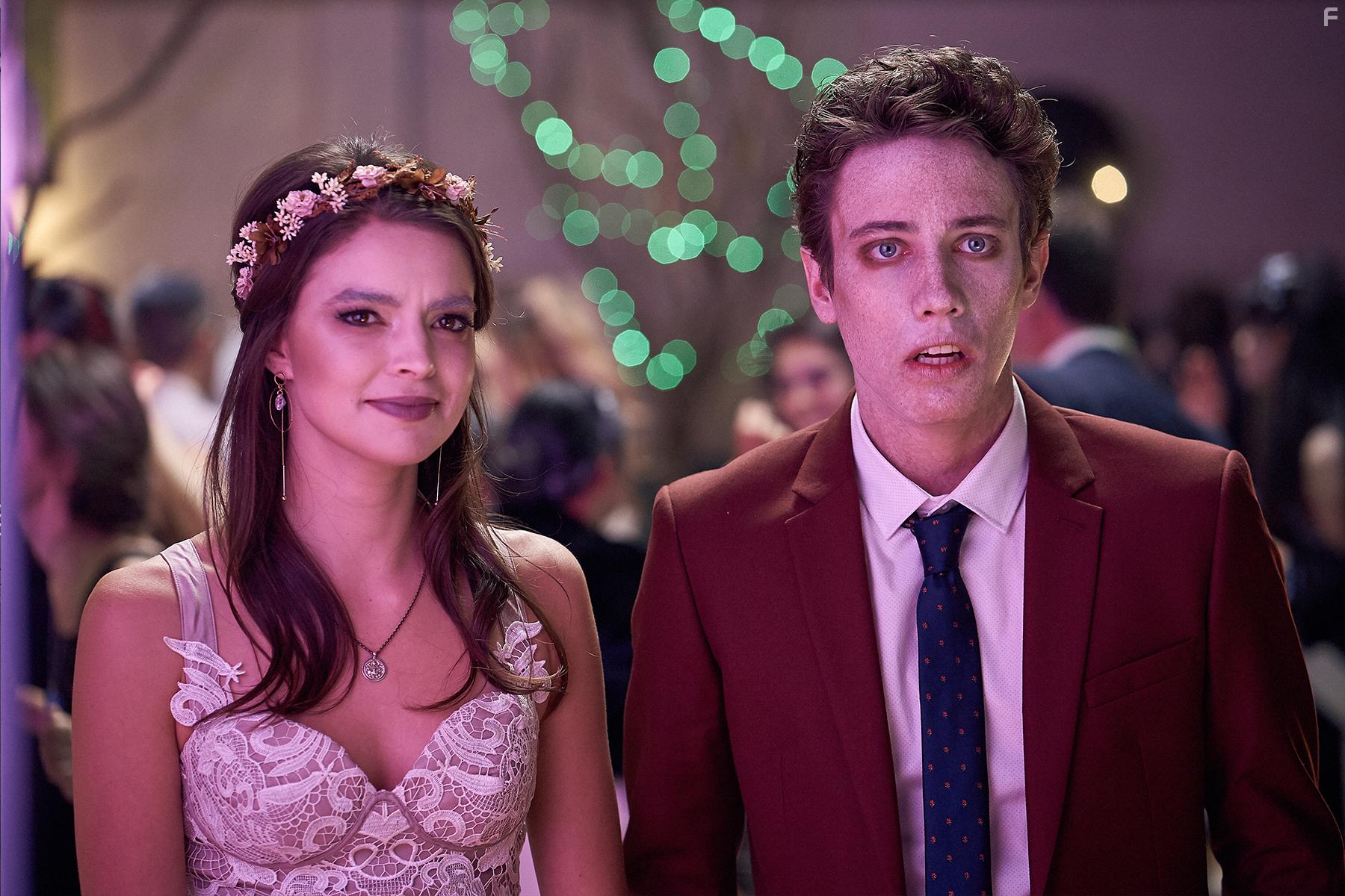 Ryan Lee and Katherine Hughes in My Dead Ex (2018)