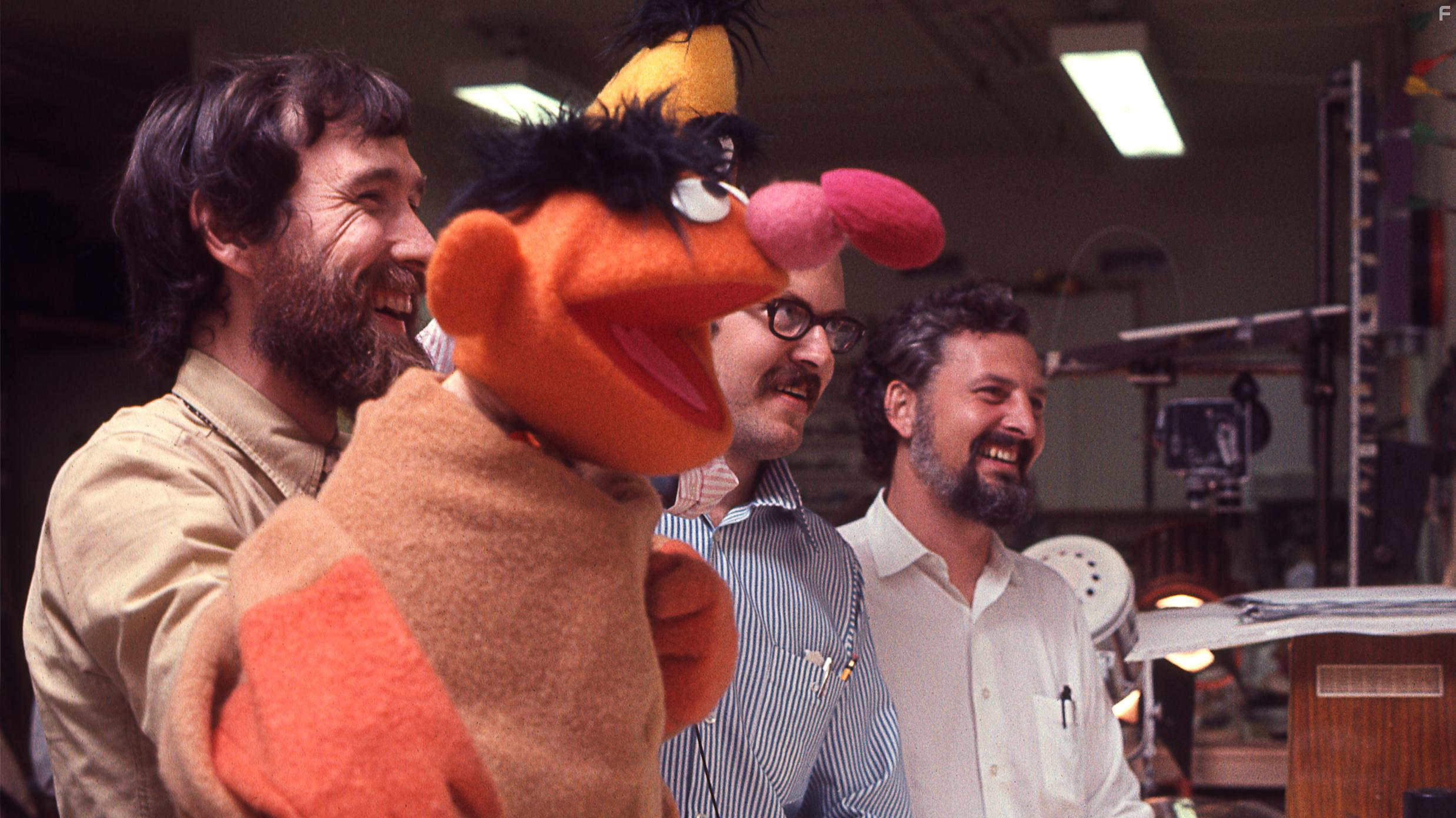 Frank Oz and Jim Henson in Sesame Street (1969)