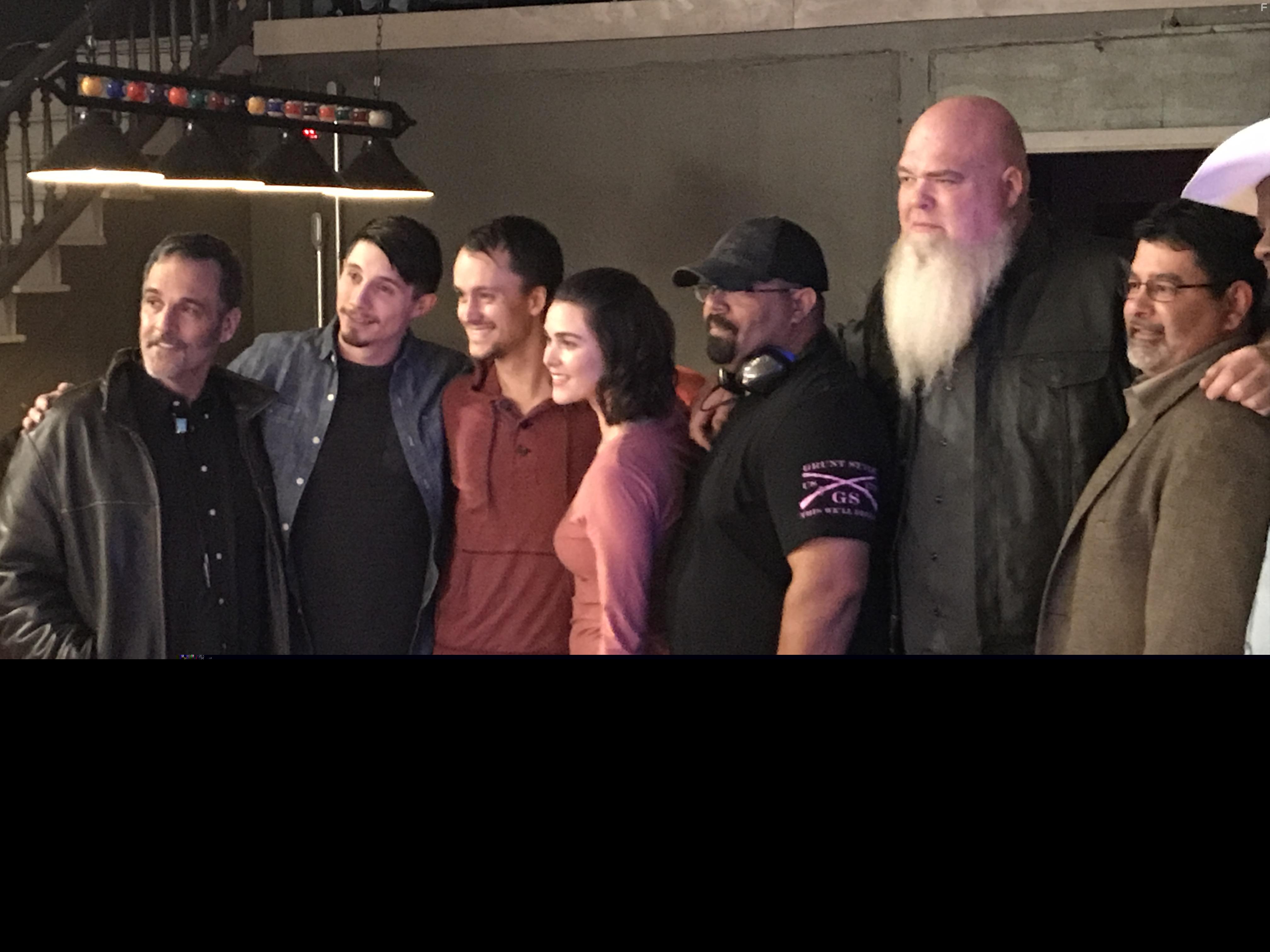 Deke Anderson, Randal Reeder, Adam Cope, Amanda Joy Erickson, and Jesse Gallegos in Sons of Thunder (2019)